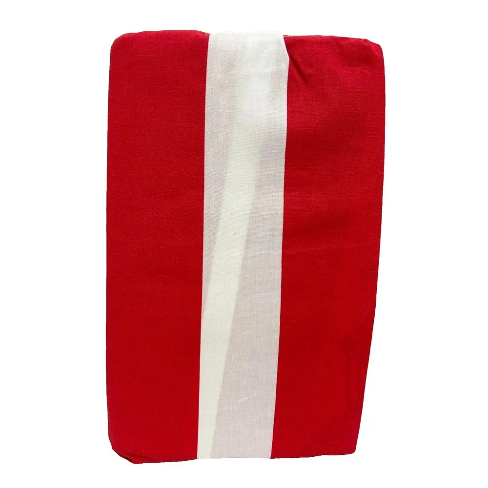 IKEA BUSENKEL Twin Duvet Cover & Pillowcase Circus Red NEW